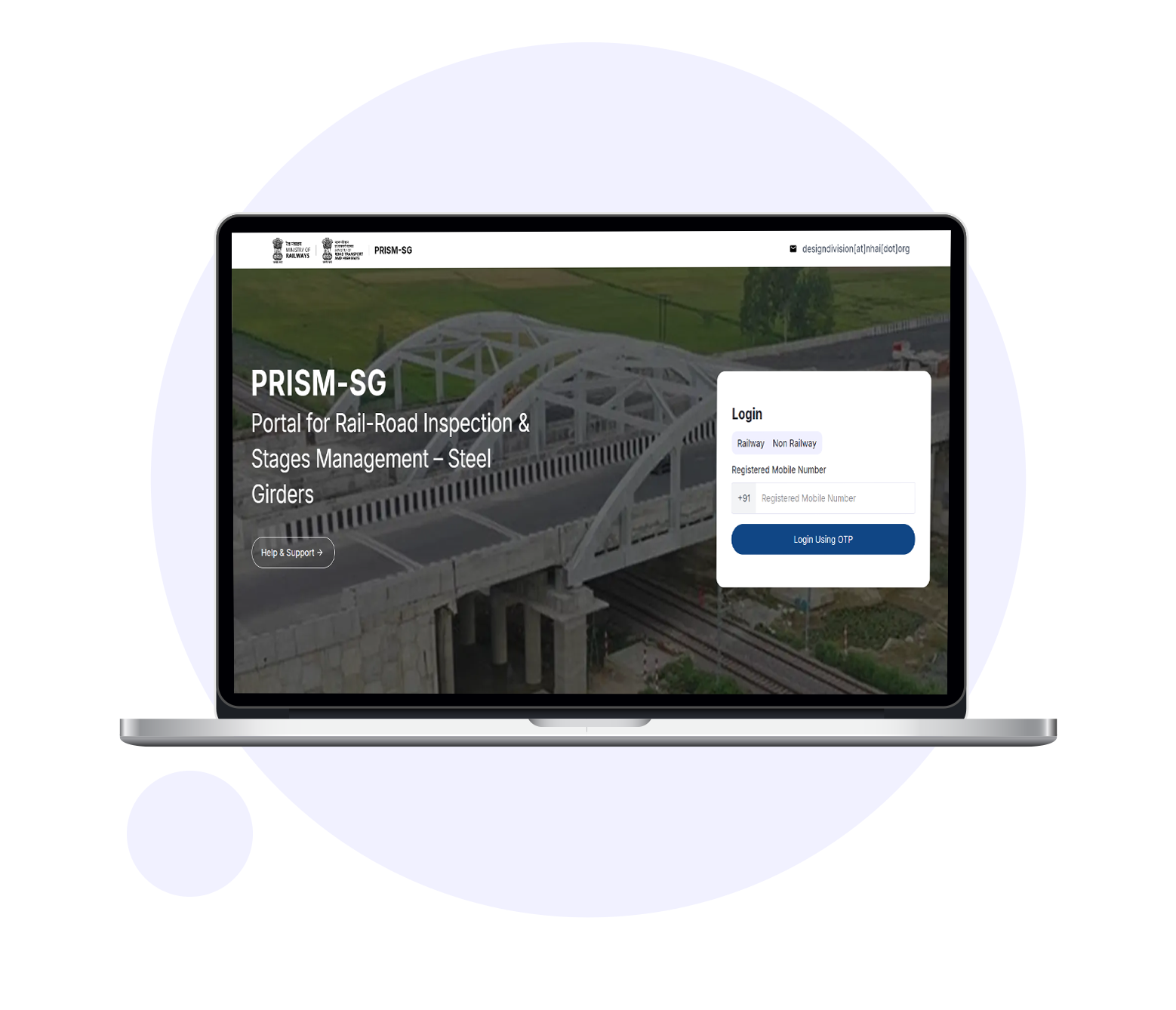 Portal for Rail-Road Inspection & Stages Management – Steel Girders (PRISM -SG)